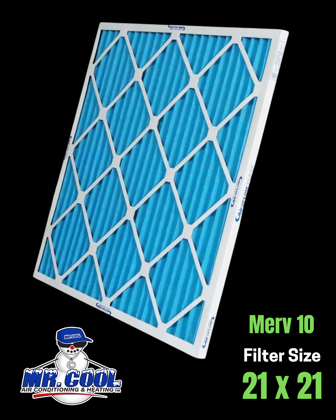 21 x 21 x 1 (Merv 10)
