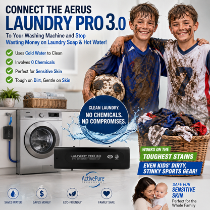 Aerus - Laundry Pro 3.0 Non-Chemical Laundry Cleaner