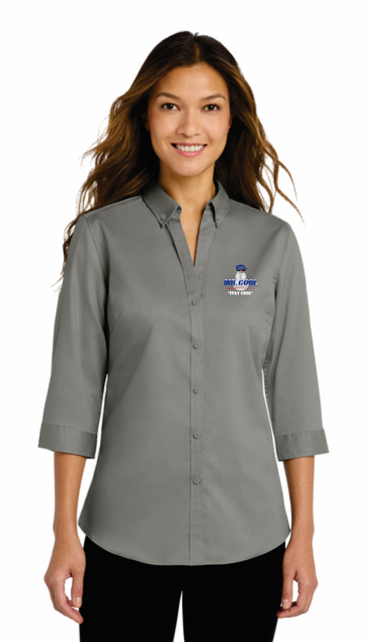 Ladies 3/4 Sleeve Shirt